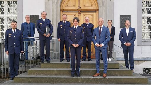 Sicherheitsgespräch mit Vertretern der Polizei Sicherheitsgespräch mit Vertretern der Polizei