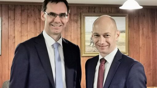Landeshauptmann Markus Wallner und Landrat Elmar Stegmann