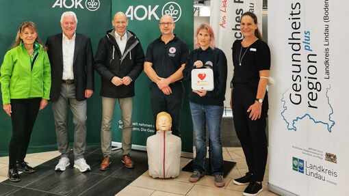 Gemeinsame Aktion zur Herzgesundheit im LindauPark Gemeinsame Aktion zur Herzgesundheit im LindauPark