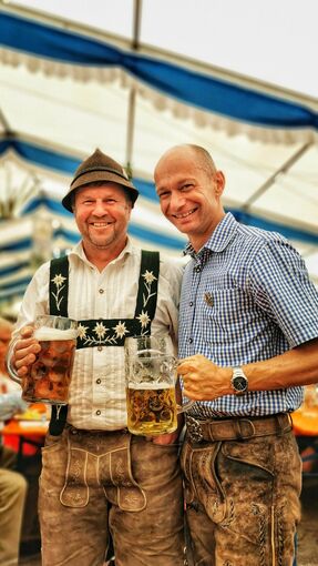 Gute Stimmung bei der Viehscheid in Maierhöfen Gute Stimmung bei der Viehscheid in Maierhöfen