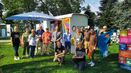 Besuch der Ausstellung FRIEDENSKLIMA! Besuch der Ausstellung FRIEDENSKLIMA!