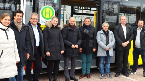 Pressekonferenz zum Start des neuen ÖPNV-Systems Pressekonferenz zum Start des neuen ÖPNV-Systems